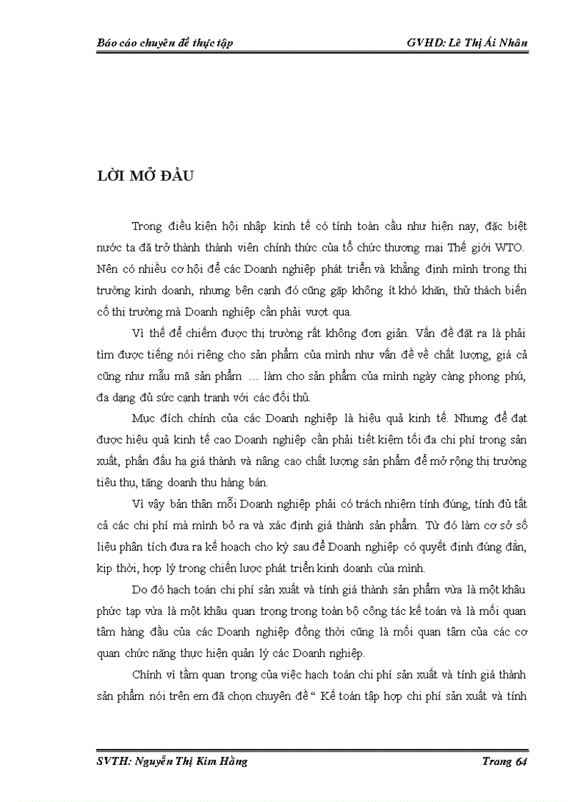 image for page Thực trạng công tác kế toán tập hợp chi phí sản xuất và tính giá thành sản phẩm xây lắp tại công ty TNHH XD Bình Minh