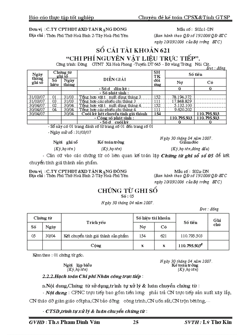 image for page Chi phí sản xuất và tính giá thành sản phẩm tại công ty Tân Rạng Đông