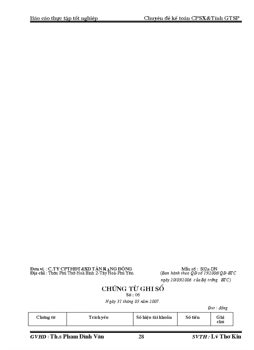 image for page Chi phí sản xuất và tính giá thành sản phẩm tại công ty Tân Rạng Đông