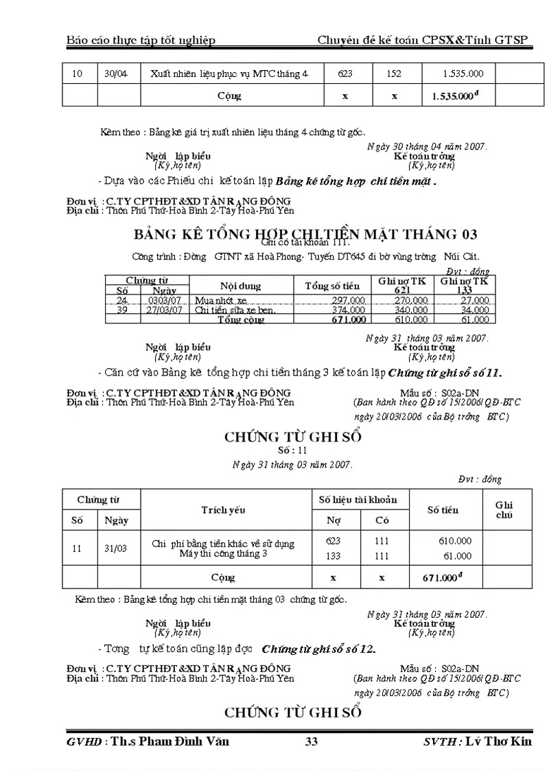 image for page Chi phí sản xuất và tính giá thành sản phẩm tại công ty Tân Rạng Đông