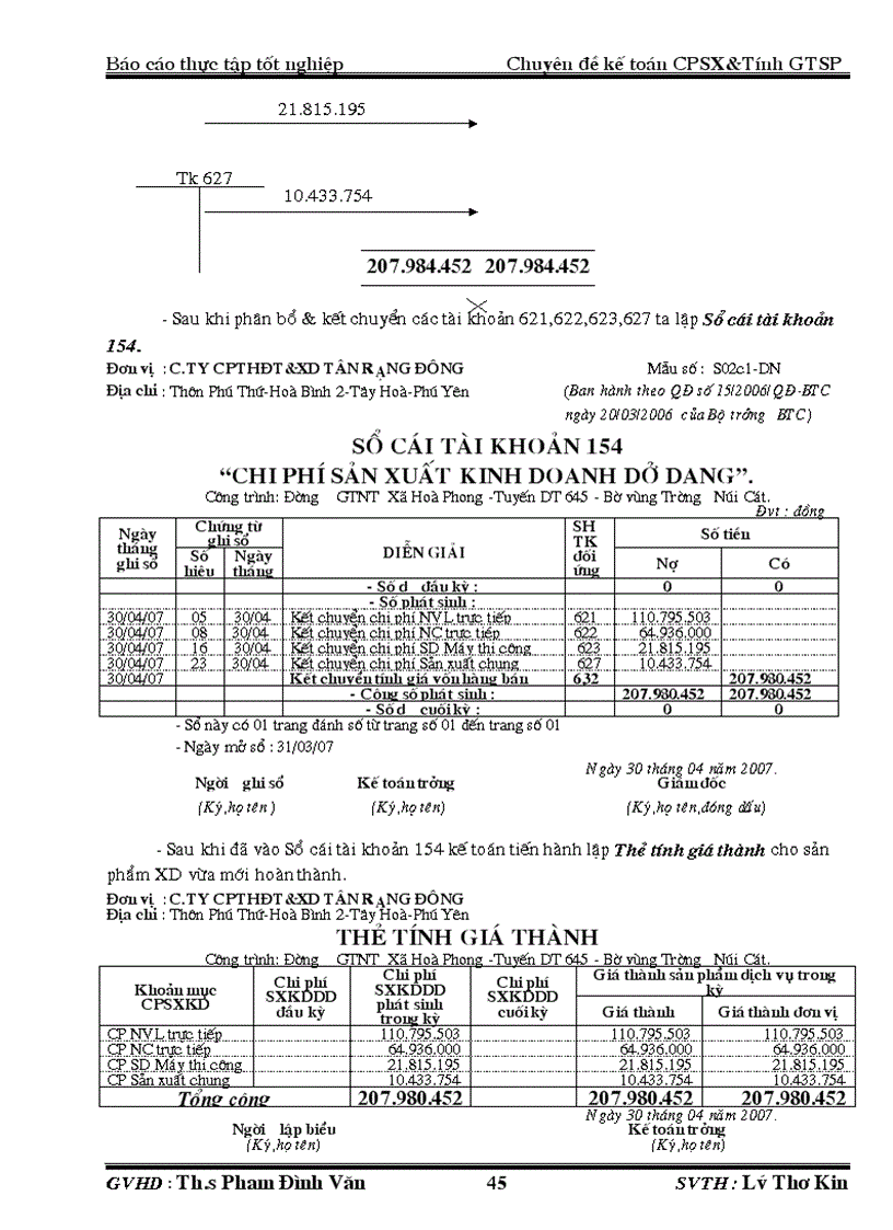 image for page Chi phí sản xuất và tính giá thành sản phẩm tại công ty Tân Rạng Đông