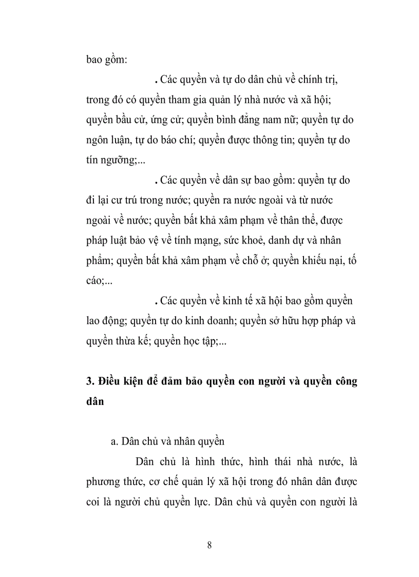 image for page Vấn đề quyền con người và quyền công dân
