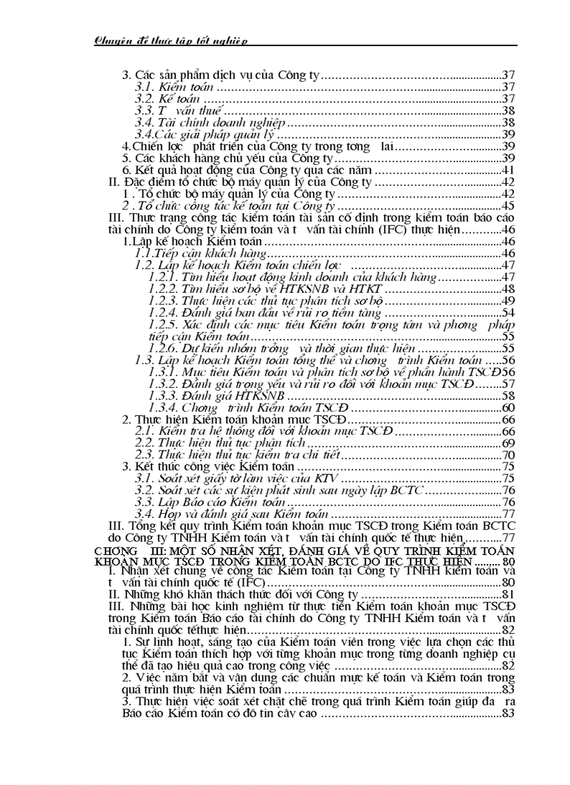 image for page Thư c tra ng kiê m toa n ta i sa n cô đi nh do công ty TNHH kiê m toa n va tư vâ n ta i chi nh quô c tê IFC thư c hiê n