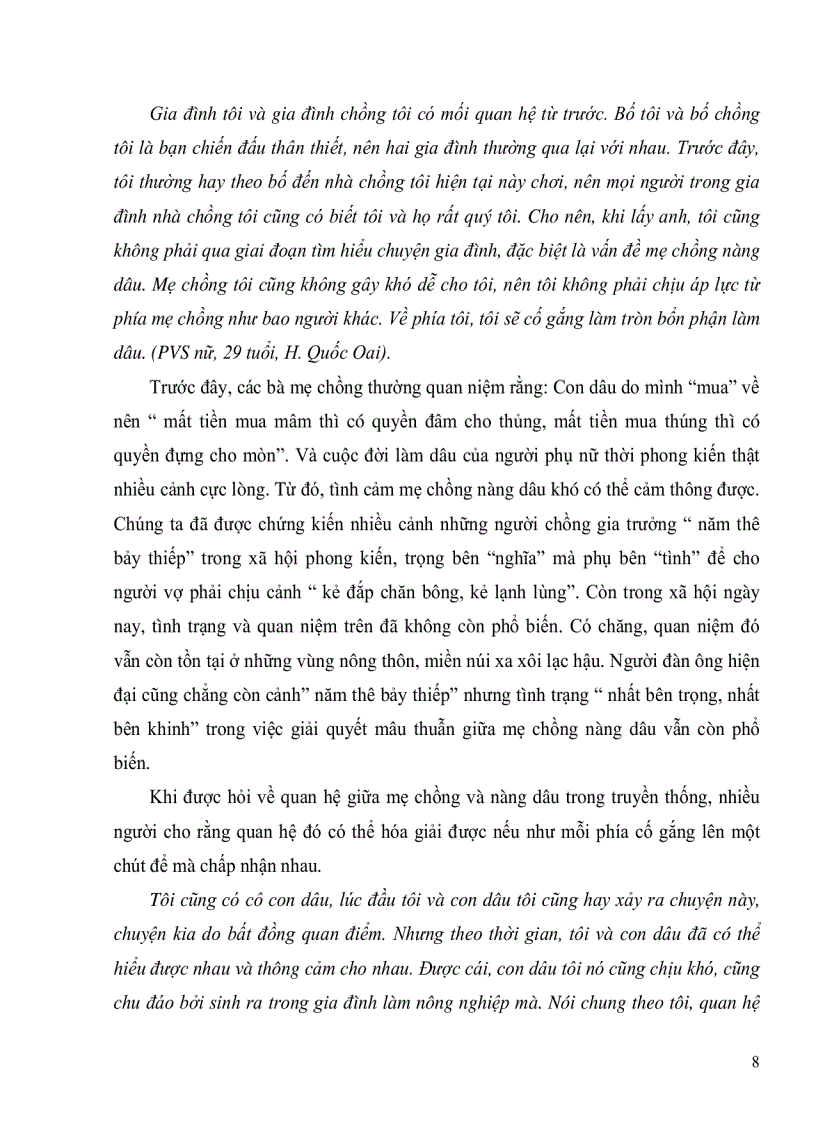 image for page Văn hóa ứng xử giữa mẹ chồng và nàng dâu trong các gia đình nông thôn hiện nay