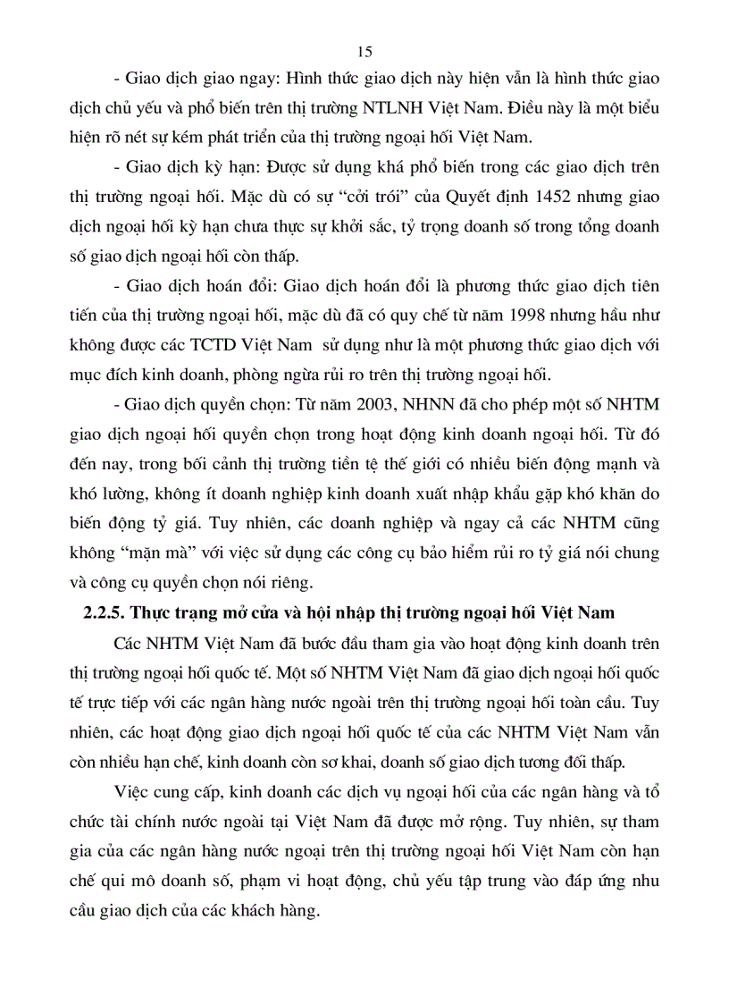 image for page Giải pháp phát triển thị trường ngoại hối Việt Nam