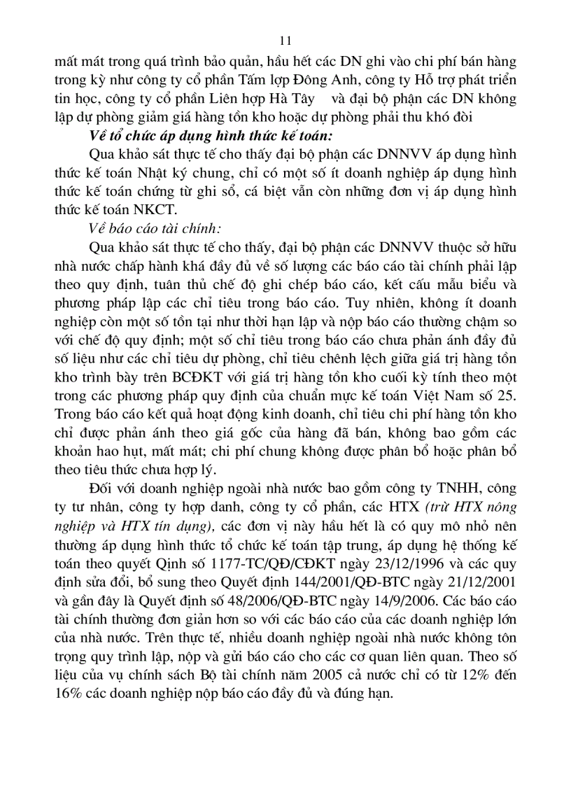 image for page Hoàn thiện tổ chức công tác kế toán trong các doanh nghiệp vừa và nhỏ nhằm tăng cường công tác quản trị doanh nghiệp