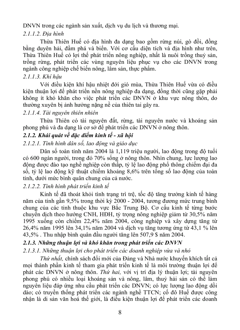 image for page Phát triển doanh nghiệp vừa và nhỏ ở nông thôn Thừa Thiên Huế