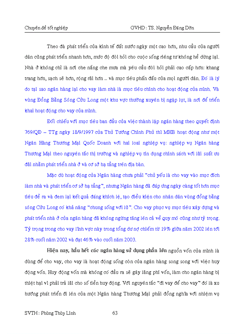 image for page Báo cáo thực tập về tín dụng