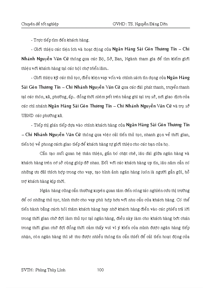 image for page Báo cáo thực tập về tín dụng