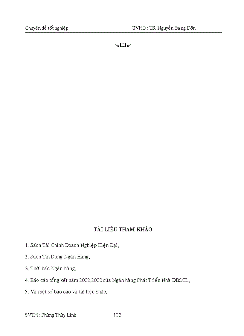 image for page Báo cáo thực tập về tín dụng