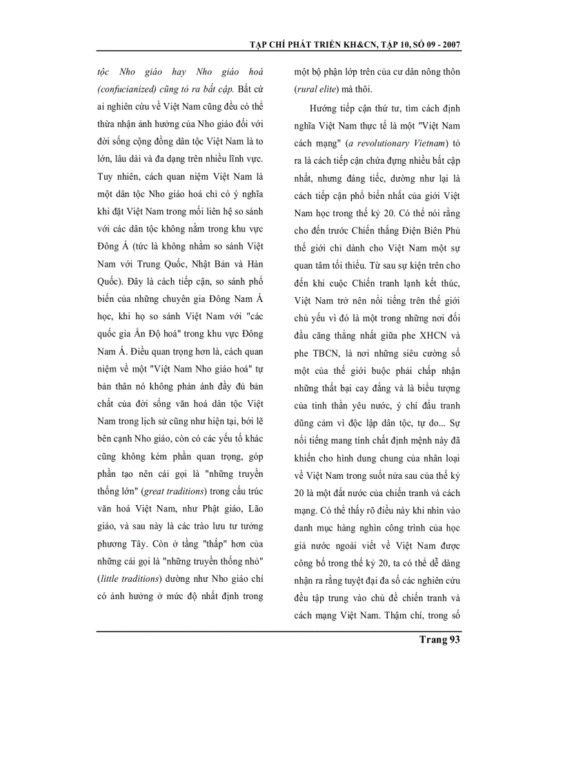 image for page Tính thống nhất và đa dạng văn hoá giáo dục và vấn đề bản sắc dân tộc Việt Nam trong bối cảnh toàn cầu hoá