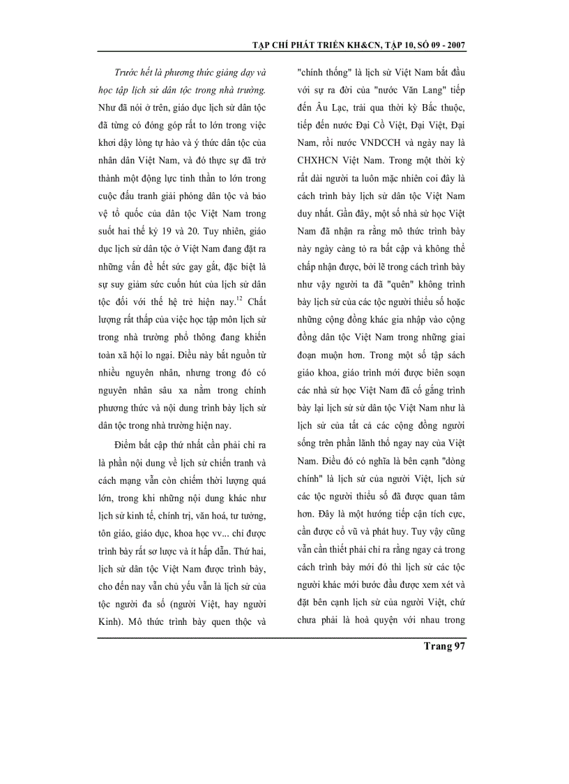 image for page Tính thống nhất và đa dạng văn hoá giáo dục và vấn đề bản sắc dân tộc Việt Nam trong bối cảnh toàn cầu hoá