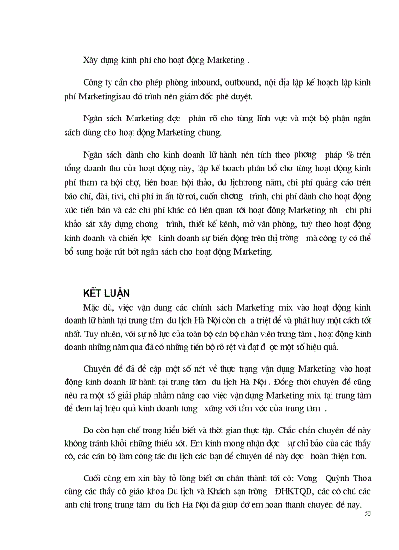 image for page Marketing mix trong kinh doanh lữ hành