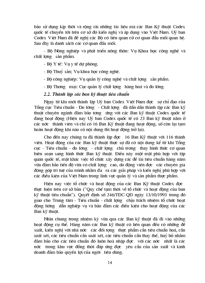 image for page Tăng cường quản lý của nhà nước về tiêu chuẩn hoá trong lĩnh vực Nông sản Thực phẩm