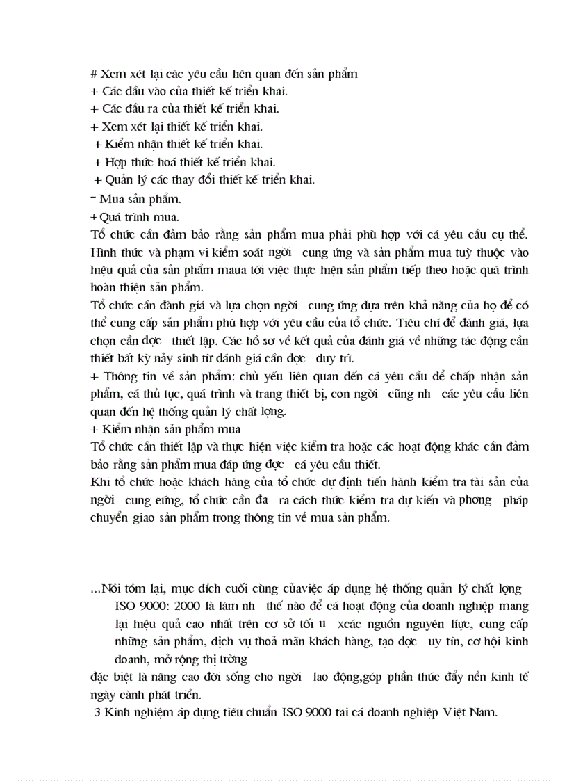 image for page Một số nhân tố tạo điều kiện thuận lợi áp dụng thành công hệ thống quản lý chất lượng theo tiêu chuẩnQuốc tế ISO9001 2000 ở công ty Xăng Dầu Hàng Không