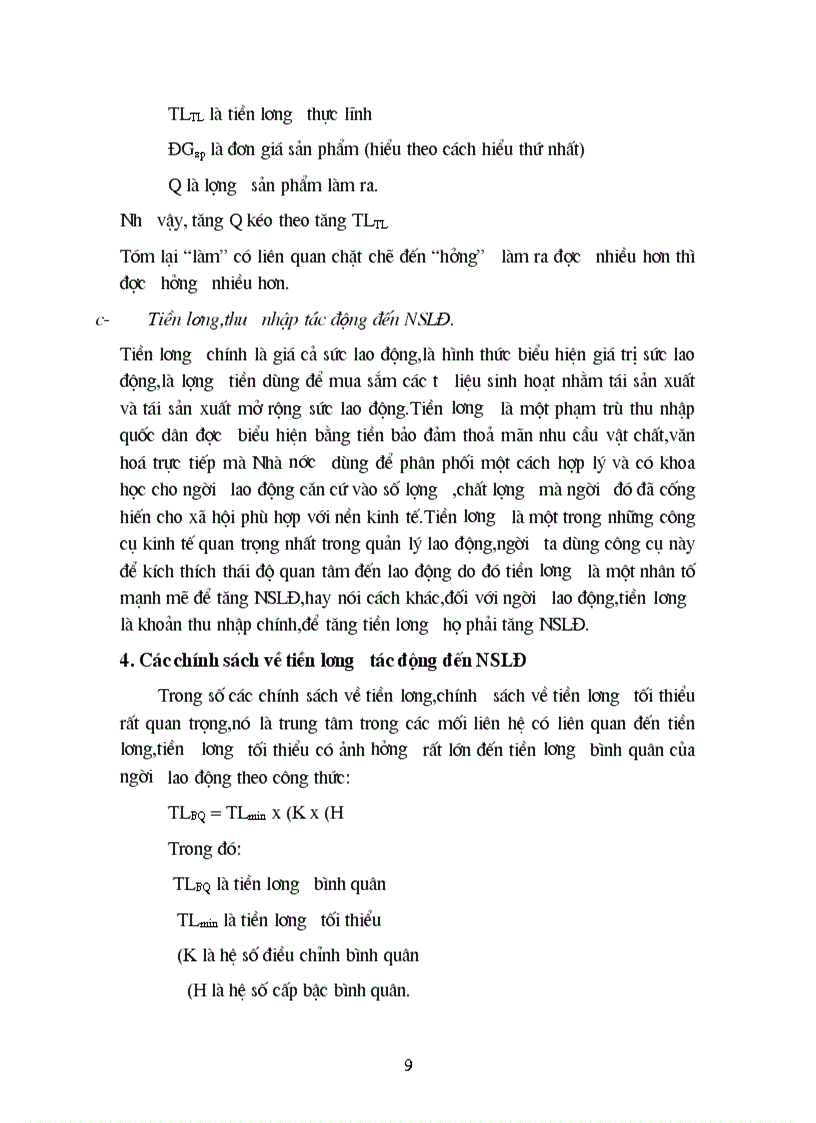 image for page Tiền lương thu nhập và tác động của nó đến năng suất lao động hiện nay ở Việt Nam
