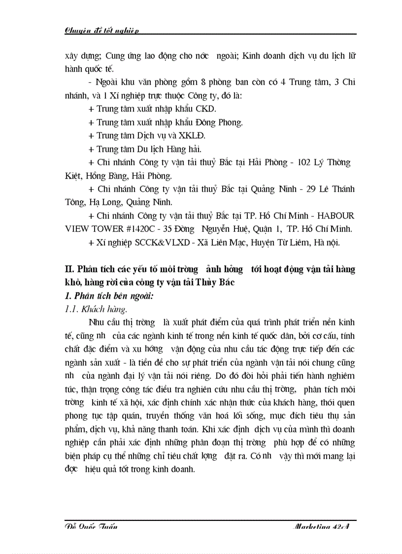 image for page Phân tích các cơ hội thị trường vận chuyển hàng khô hàng bách hóa đa năng bằng đường thủy nội địa của công ty vận tải thuỷ Bắc Nosco