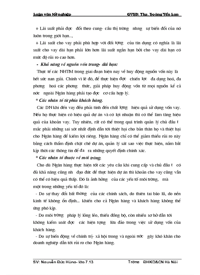 image for page Một số giải pháp nâng cao chất lượng tín dụng trung dài hạn tại Chi nhánh Ngân hàng ĐT PT Hải Dương