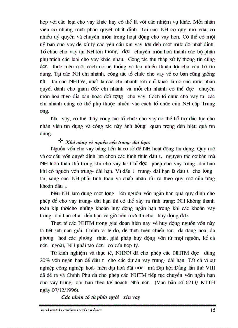 image for page Giải pháp nâng cao hiệu quả tín dụng trung dài hạn tại Ngân Hàng đầu tư và phát triển việt nam