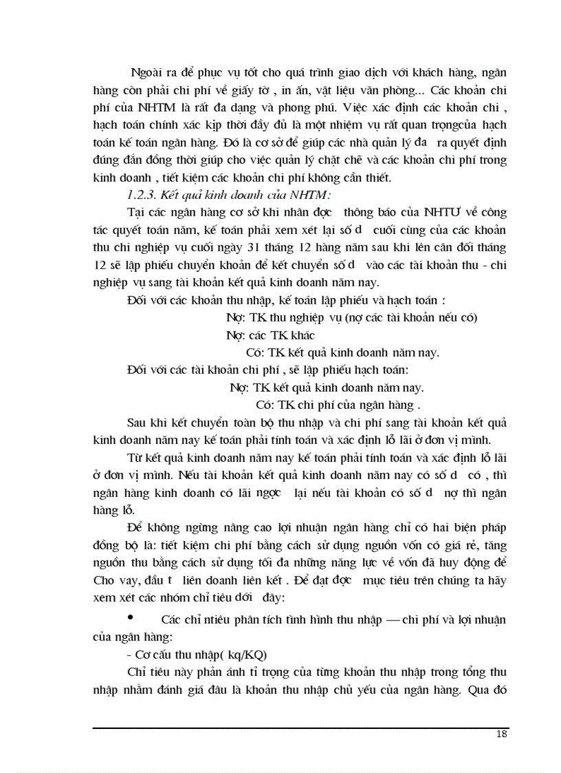 image for page Một số ý kiến về tăng thu tiết kiệm chi phí nhằm nâng cao hiệu quả kinh doanh tại NHĐT PT Hà Tây