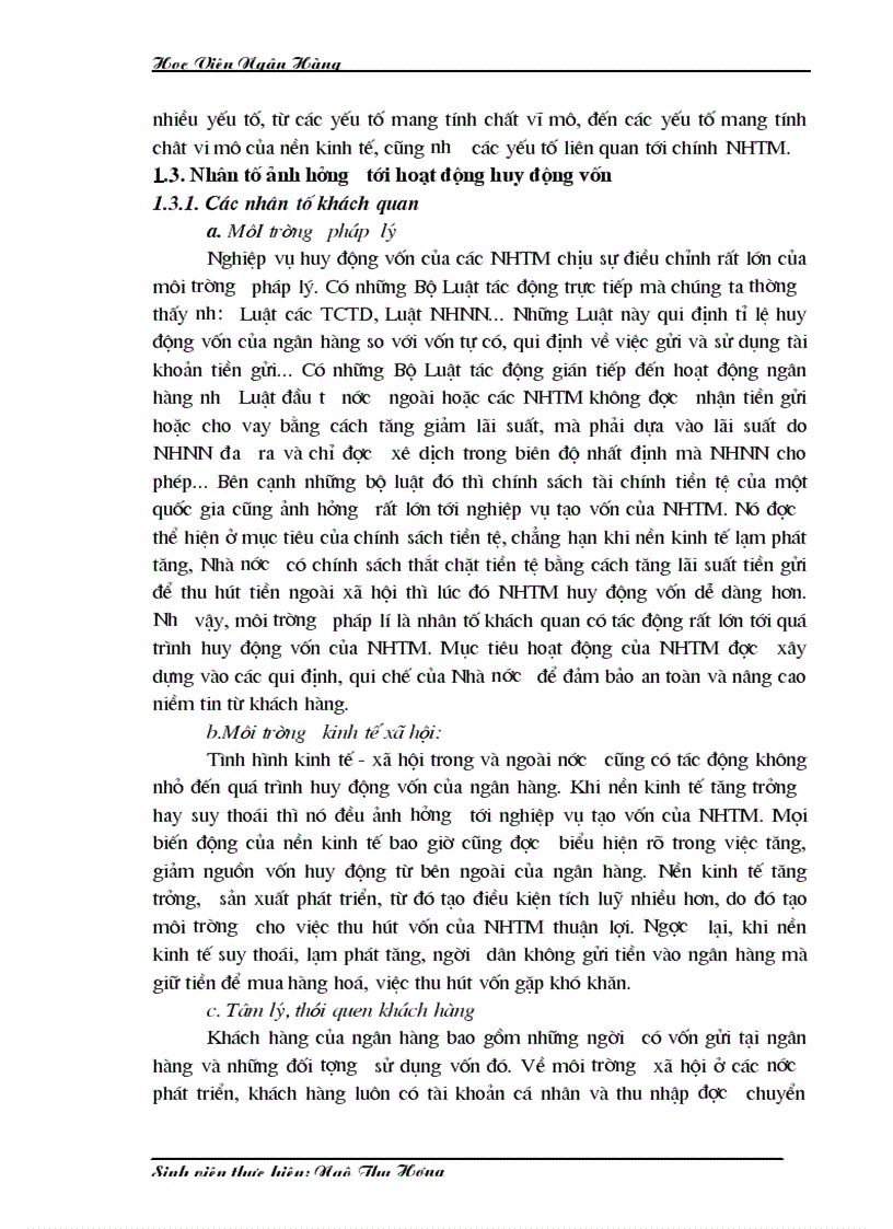 image for page Công tác huy động vốn tại Sở giao dịch I Ngân hàng Công thương Việt Nam Thực trạng và giải pháp