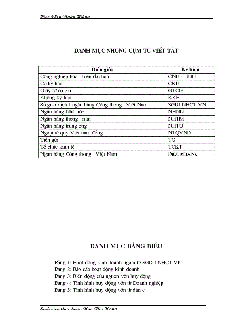 image for page Công tác huy động vốn tại Sở giao dịch I Ngân hàng Công thương Việt Nam Thực trạng và giải pháp