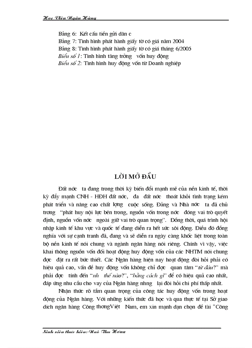 image for page Công tác huy động vốn tại Sở giao dịch I Ngân hàng Công thương Việt Nam Thực trạng và giải pháp