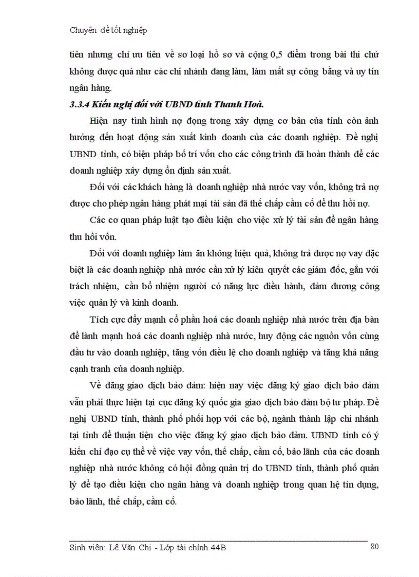 image for page Giải pháp hạn chế rủi ro trong hoạt động cho vay của ngân hàng công thương Thanh Hoá