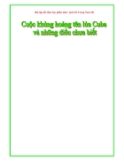 Cuộc khủng hoảng tên lửa Cuba và những điều chưa hề được biết đến