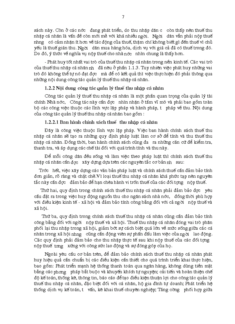 image for page Hoàn thiện công tác quản lý thuế thu nhập cá nhân ở Việt Nam hiện nay