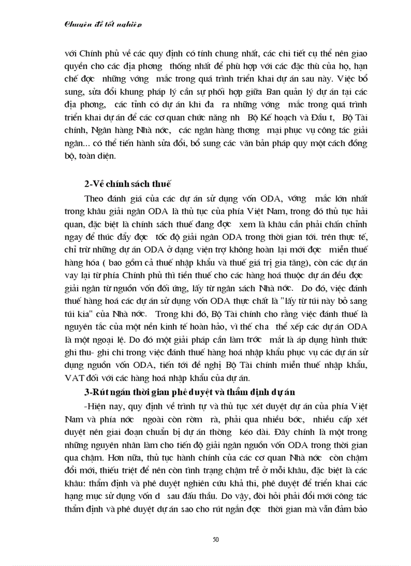 image for page Những giải pháp nhằm đẩy nhanh tiến độ giải ngân nguồn vốn hỗ trợ phát triển chính thức ODA tại Việt Nam giai đoạn 2001 2005
