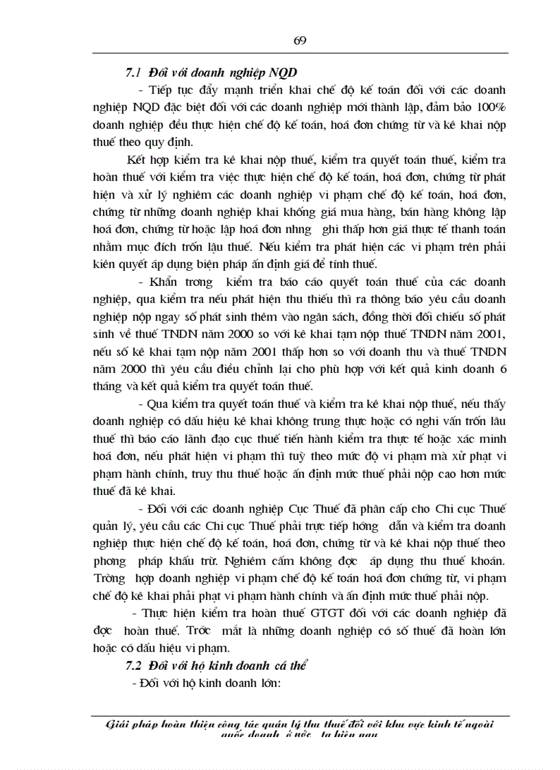 image for page Giải pháp hoàn thiện công tác quản lý thu thuế đối với khu vực kinh tế ngoài quốc doanh ở nước ta hiện nay