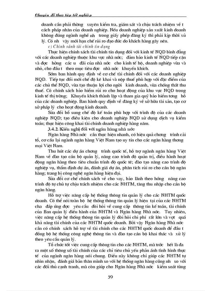 image for page Giải pháp nâng cao chất lượng tín dụng đối với kinh tế ngoài quốc doanh tại Sở giao dịch I Ngân hàng Đầu tư và Phát triển Việt Nam
