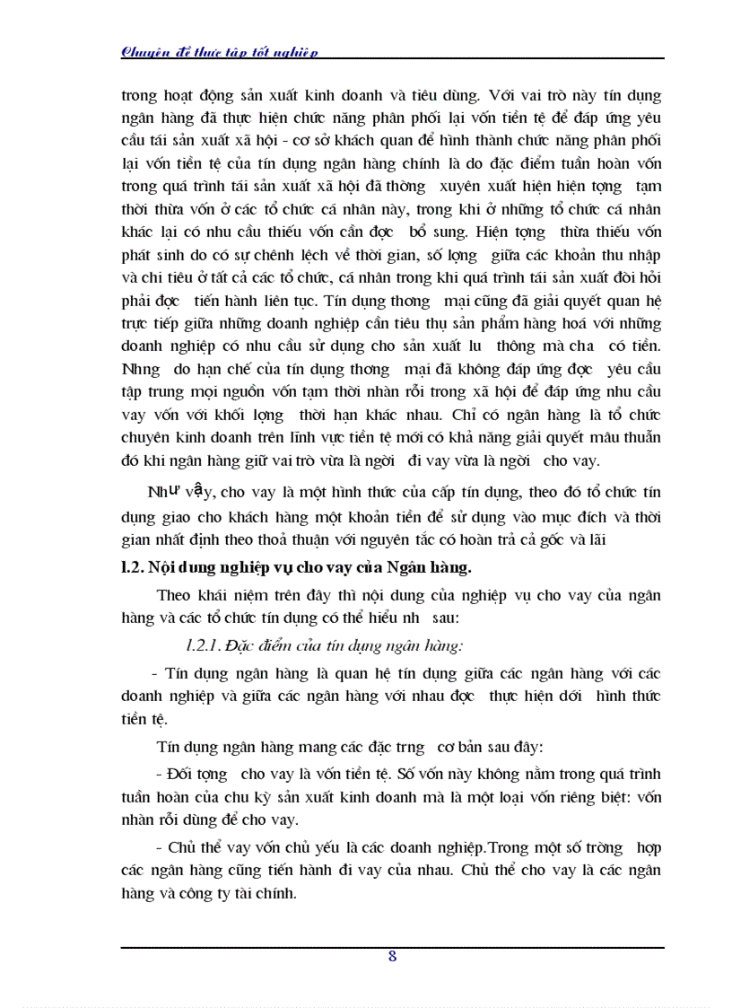 image for page Hoàn thiện nghiệp vụ cho vay của Sở giao dịch I Ngân hàng Công thương Việt Nam