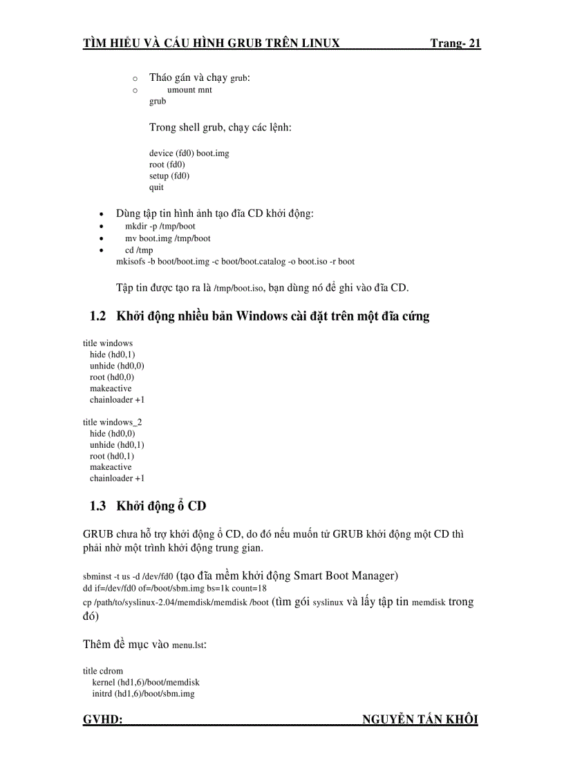 image for page Tìm hiểu và cấu hình GRUB trên LINUX