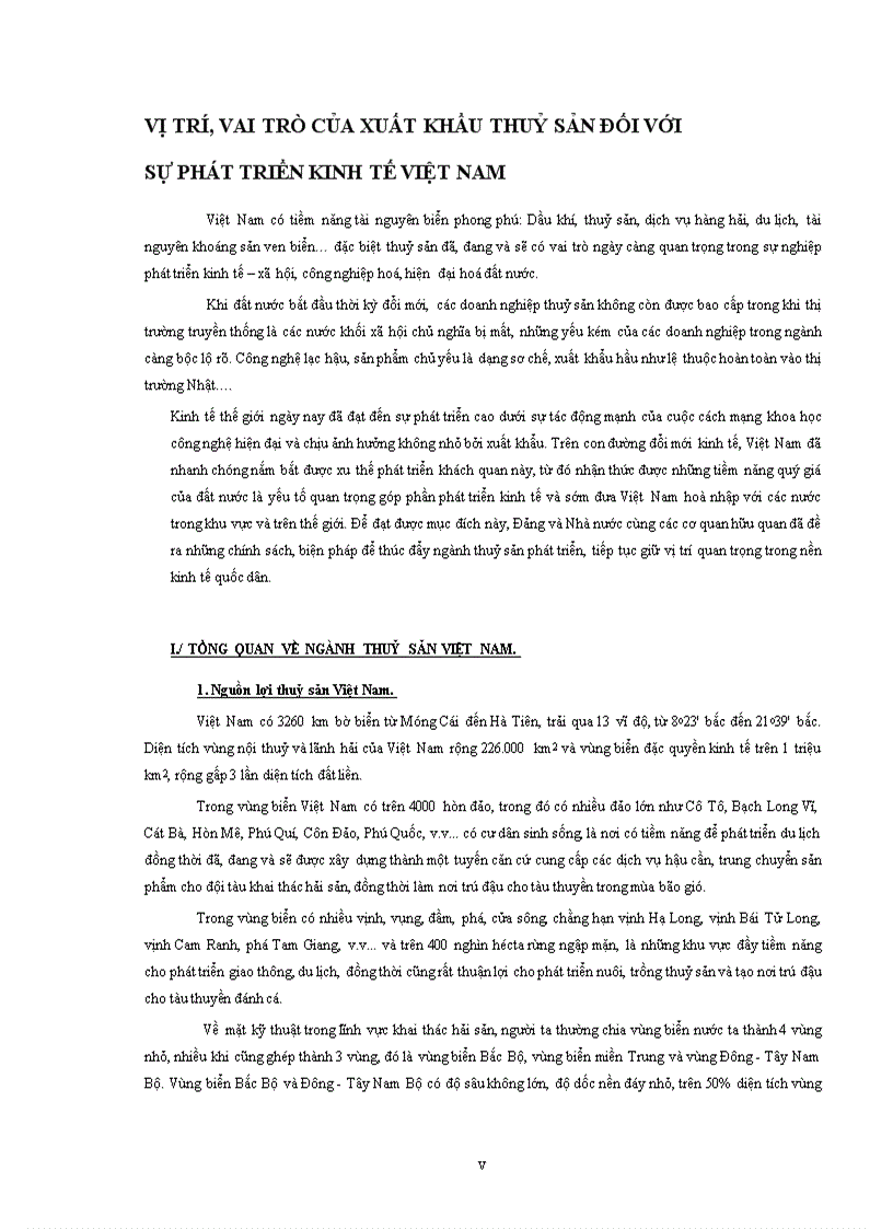 image for page Tình hình xuất khẩu thuỷ sản của Việt Nam trong thời gian gần đây Thực trạng và giải pháp