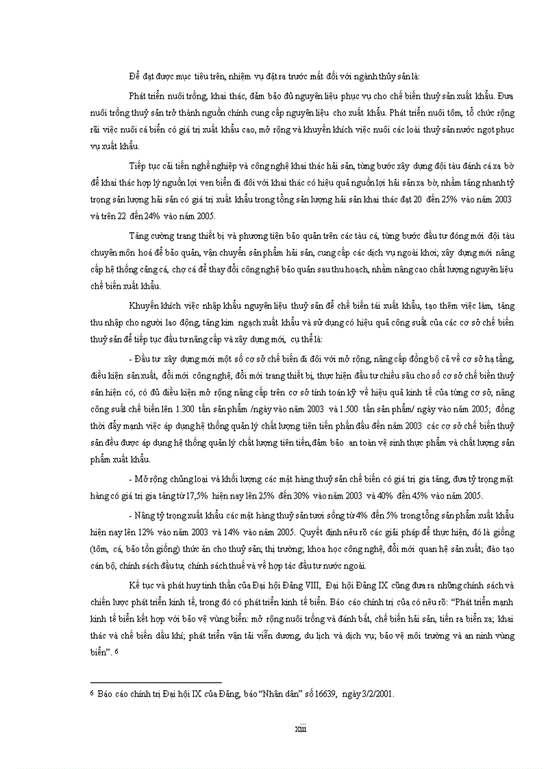 image for page Tình hình xuất khẩu thuỷ sản của Việt Nam trong thời gian gần đây Thực trạng và giải pháp