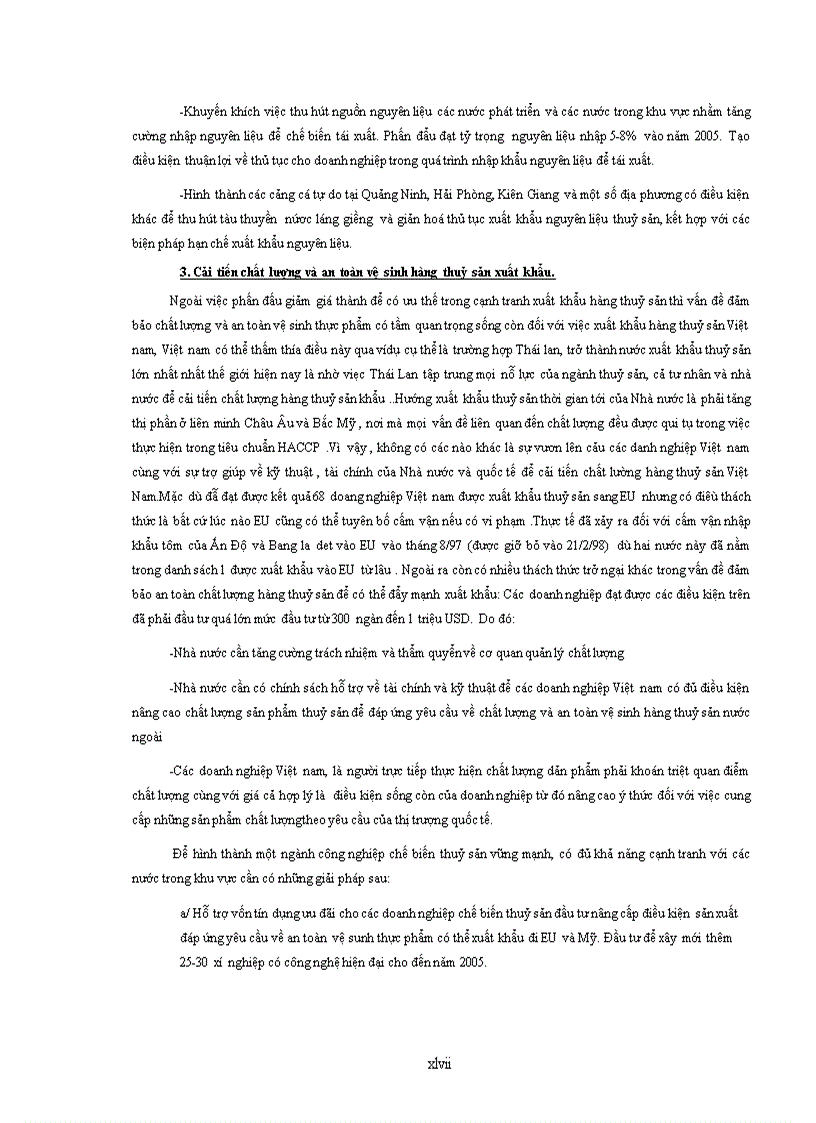 image for page Tình hình xuất khẩu thuỷ sản của Việt Nam trong thời gian gần đây Thực trạng và giải pháp