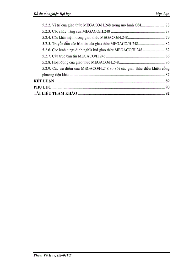 image for page Các giao thức báo hiệu và điều khiển trong Mạng NGN