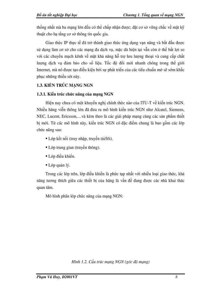 image for page Các giao thức báo hiệu và điều khiển trong Mạng NGN