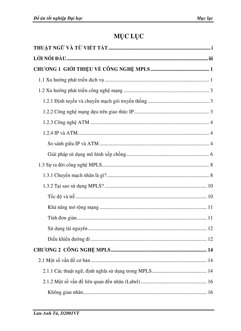 image for page Công nghệ MPLS và ứng dụng