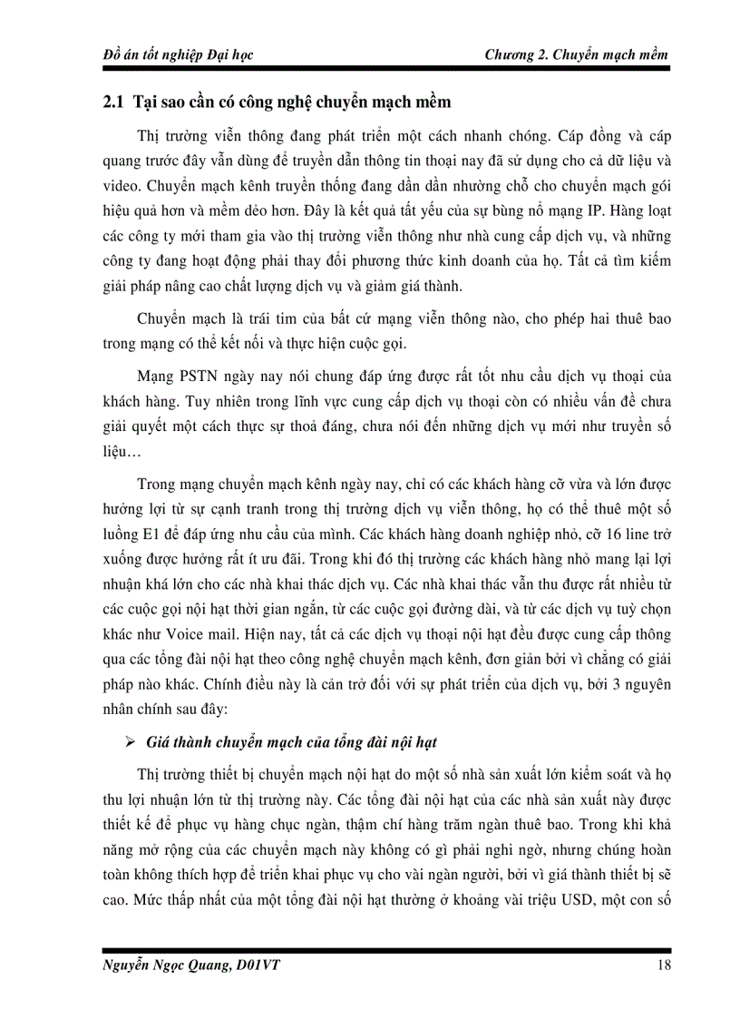 image for page Tổng quan chuyển mạch mềm và giải pháp của Các hãng