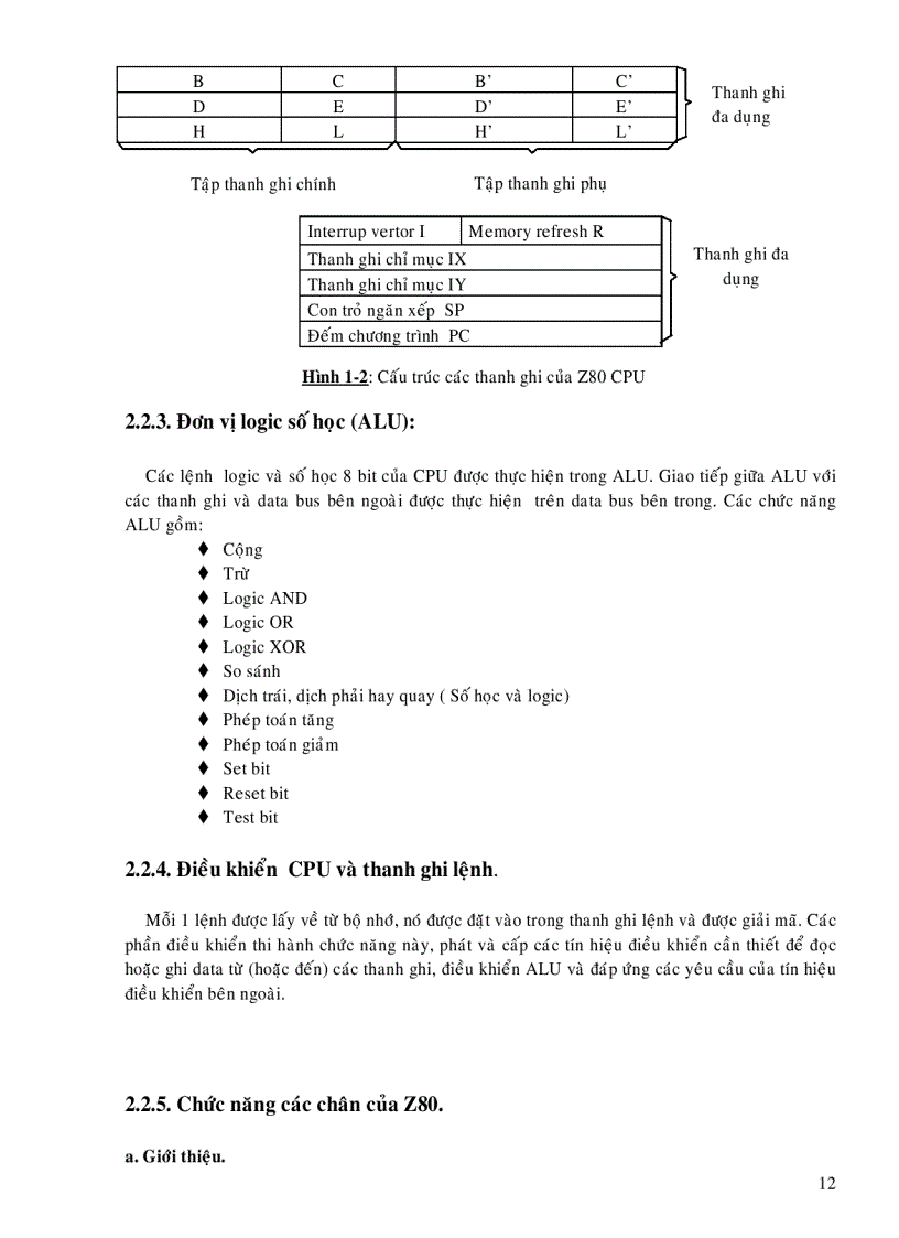 image for page Thiết kế thi công và viết chương trình điều khiển mạch thực hành cho Z80 CPU Giao tiếp với máy tính qua ngõ máy in