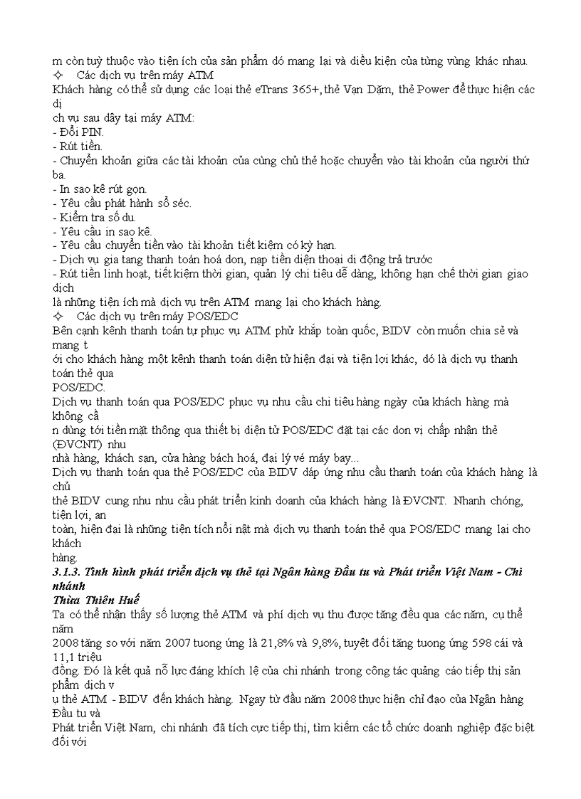 image for page Đánh giá sự hài lòng của khách hàng đối với chất lượng dịch vụ thẻ của Ngân hàng Ðầu tu và Phát triển Việt Nam Chi nhánh Thừa Thiên Huế