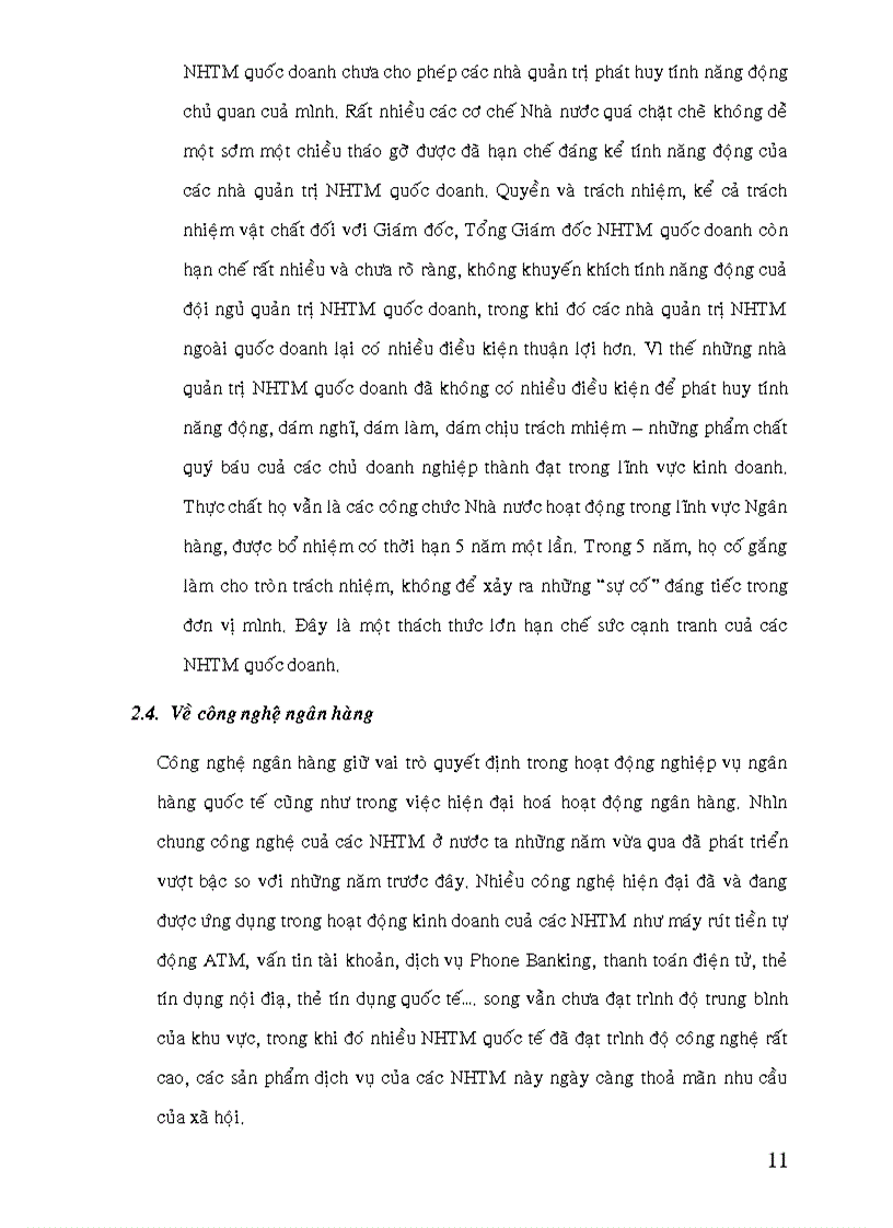 image for page Một số giải pháp nâng cao năng lực cạnh tranh của hệ thống NHTM Việt Nam