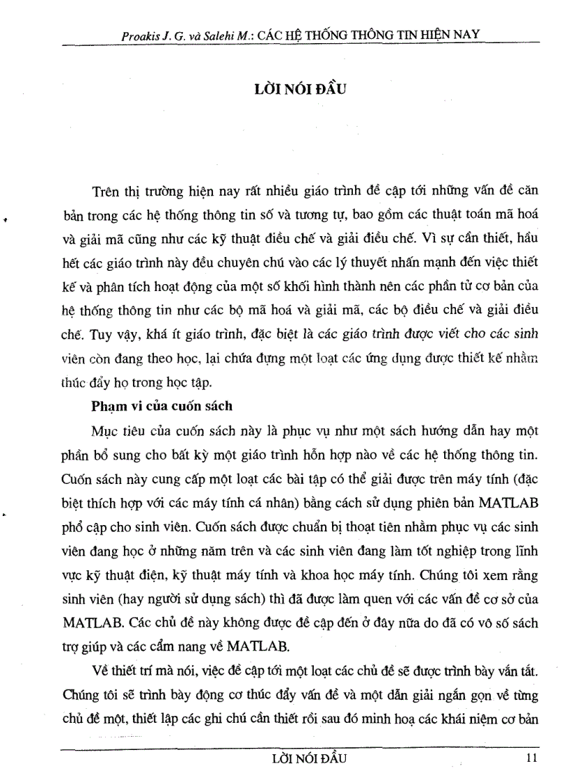 image for page Các hệ thống thông tin hiện nay trình bày thông qua sử dụng matlab