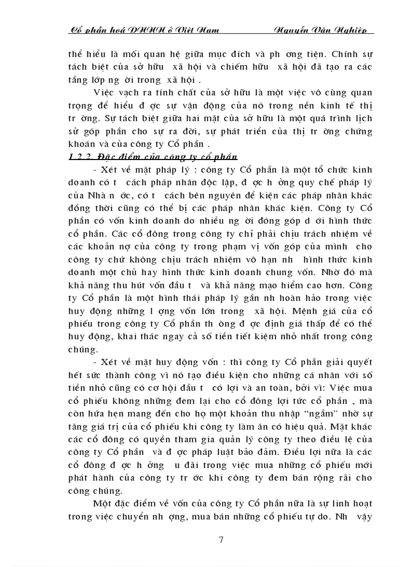 image for page Sự cần thiết phải tiến hành cổ phần hoá ở Việt Nam