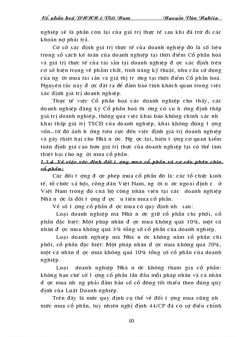 image for page Sự cần thiết phải tiến hành cổ phần hoá ở Việt Nam