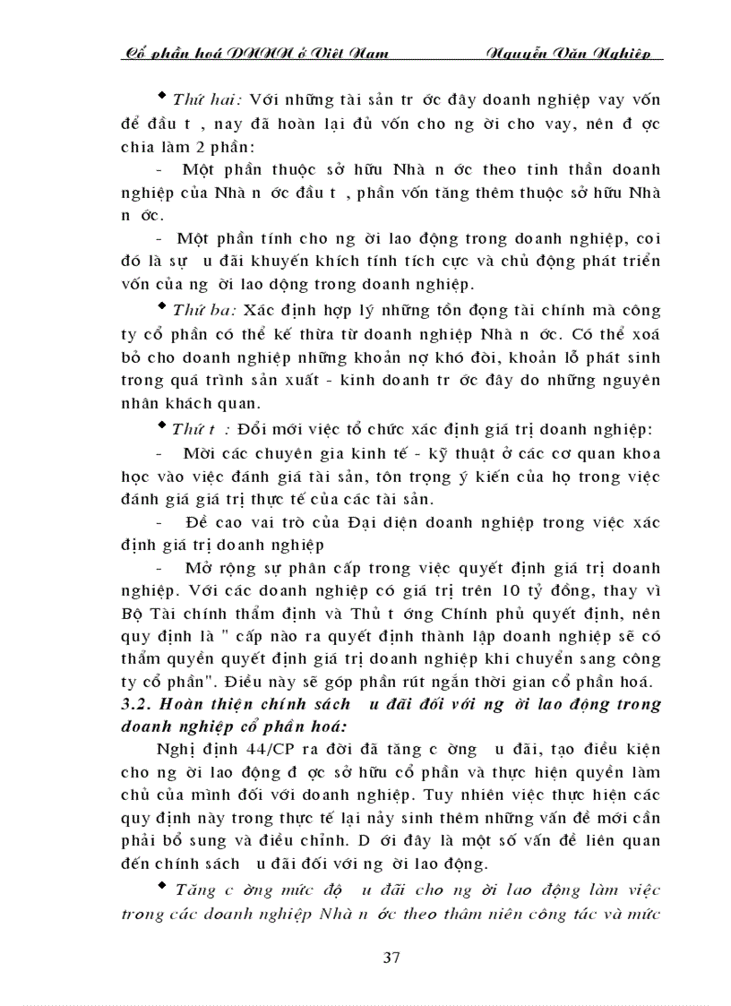 image for page Sự cần thiết phải tiến hành cổ phần hoá ở Việt Nam