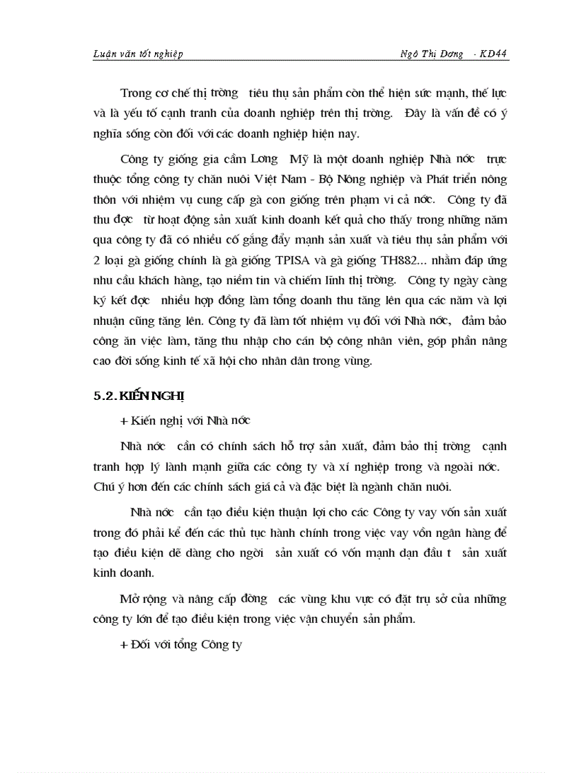 image for page Nghiên cứu tình hình tiêu thụ sản phẩm gà giống thương phẩm tại Công ty giống gia cầm Lương Mỹ Chương mỹ Hà Tây